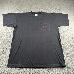 Vintage 90's Marlboro American Born Shirt Mens XL Black Single Stitch USA Promo